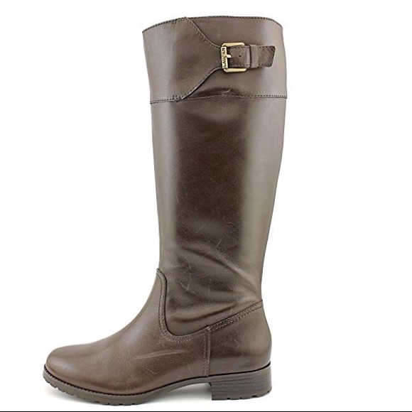 ralph lauren women's leather boots